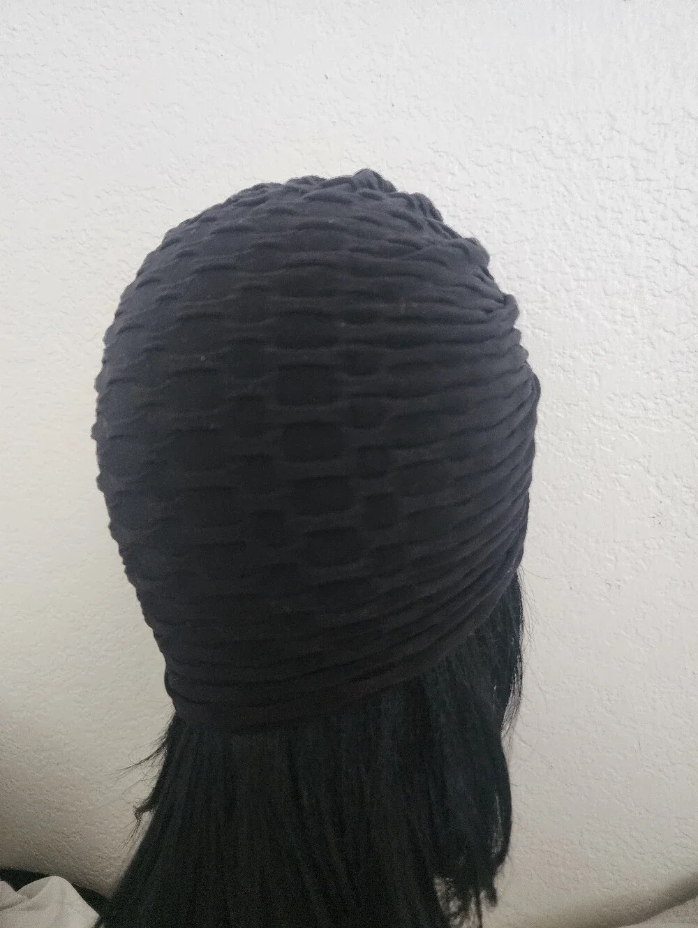 2 For $16 New Black Braided Faux Turban Head Wrap